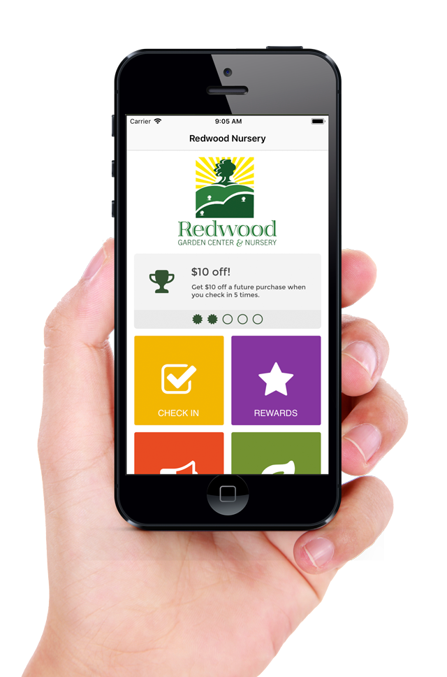 , Mobile App, Redwood Nursery &amp; Garden Center
