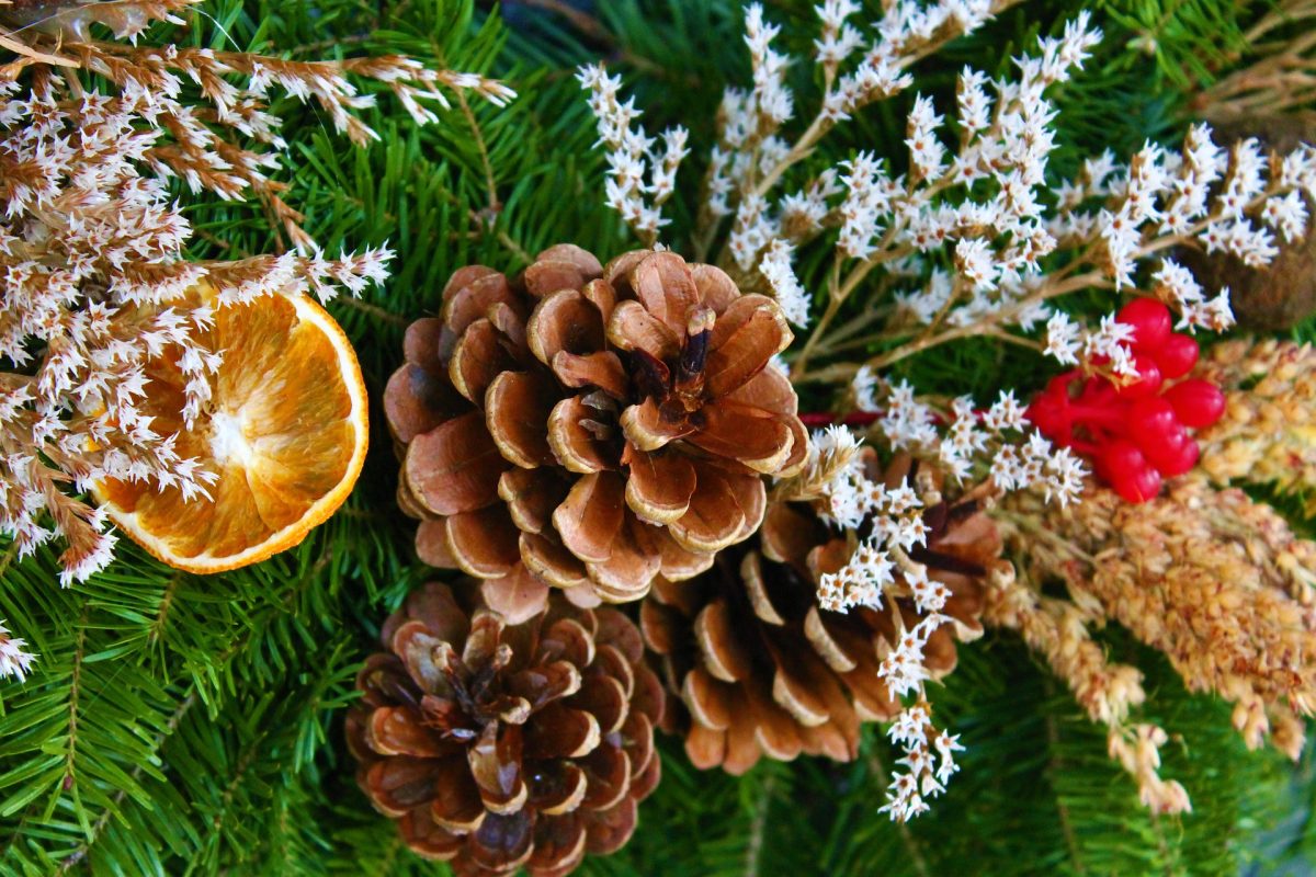 , Creating a Festive Wreath with Natural Materials, Redwood Nursery &amp; Garden Center
